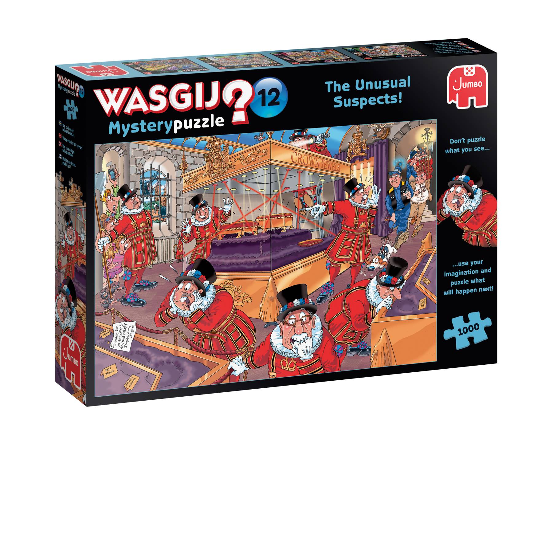 Wasgij Mystery 12 The Unusual Suspects 1000 Teile Puzzle