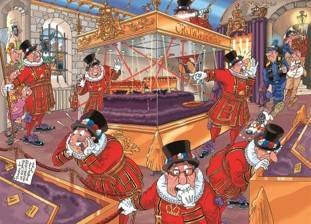 Jumbo Spiele 1119801826 Wasgij Mystery 12 The Unusual Suspects 1000 Teile Puzzle