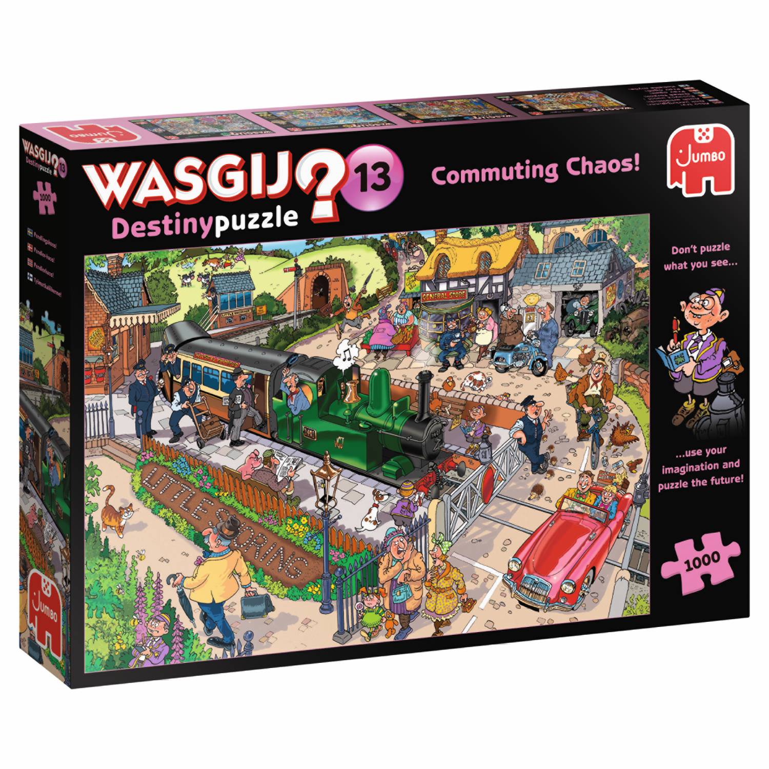 Wasgij Destiny 13 Commuting Chaos! 1000 Teile Puzzle
