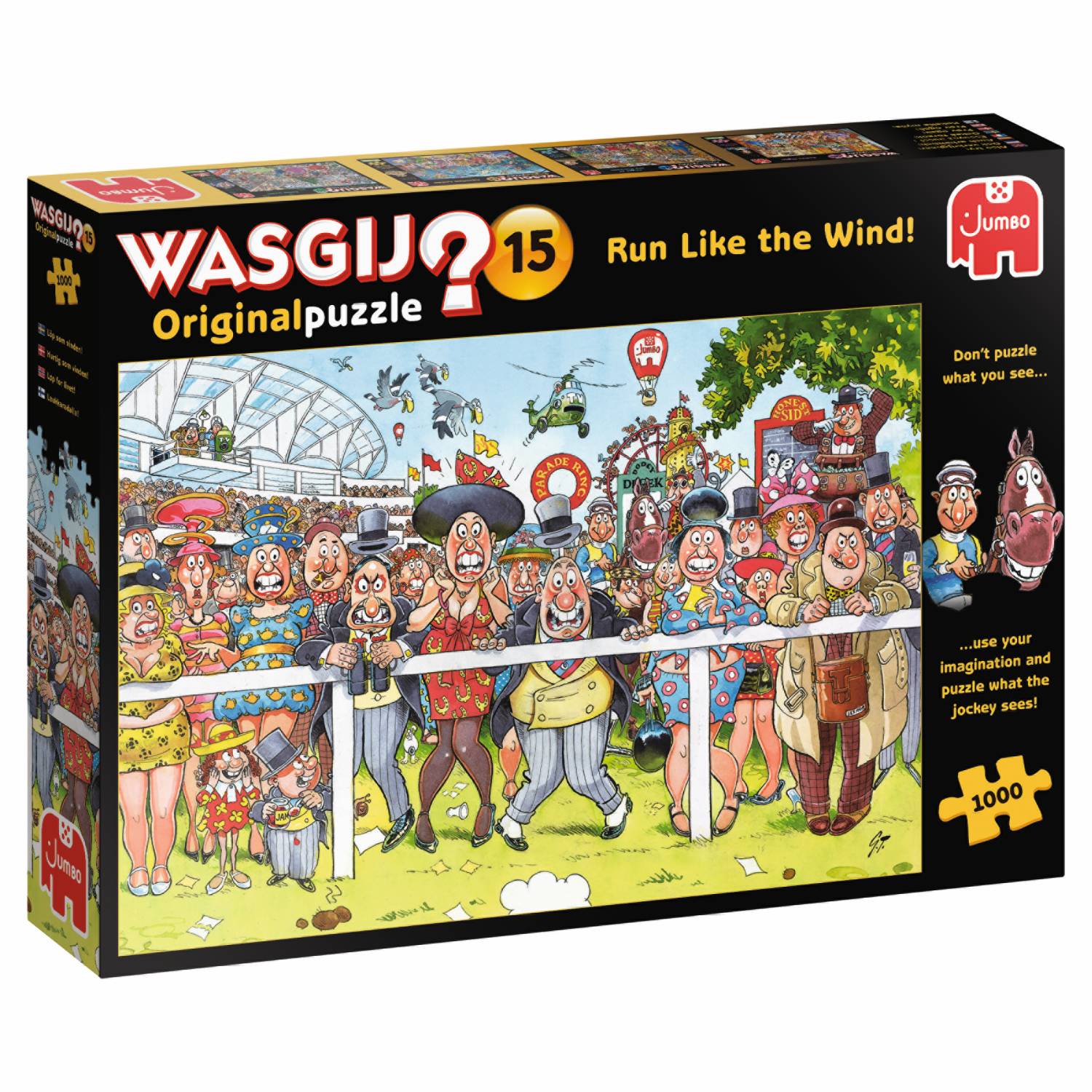 Wasgij Original 15 Schnell wie der Wind! 1000 Teile Puzzle