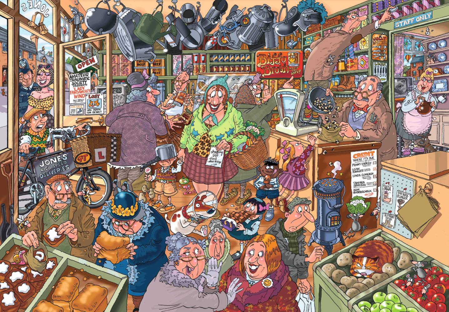 Wasgij Destiny 15 Einkaufswahnsinn! 1000 Teile Puzzle