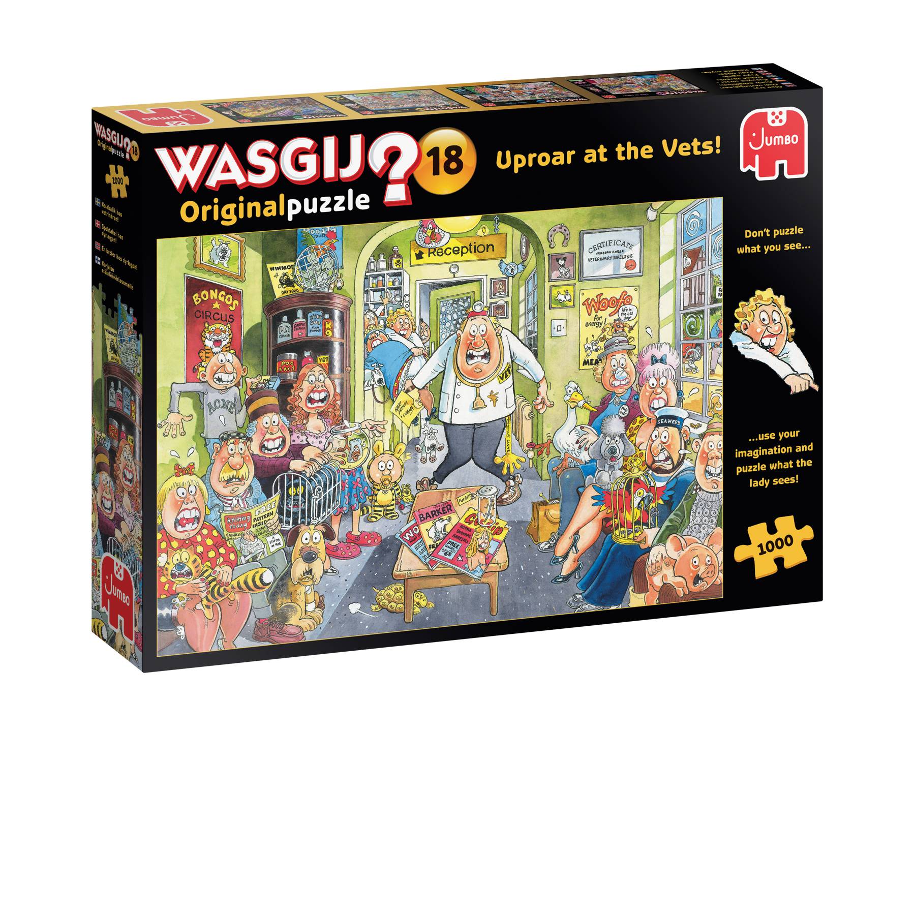 Wasgij Original 18 Uproar the Vets 1000T Puzzle