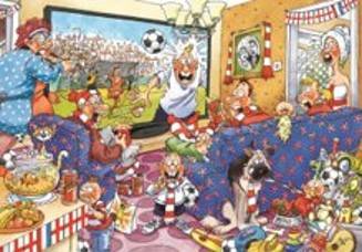 Wasgij Original 21 Football Fever! 1000 Teile Puzzle
