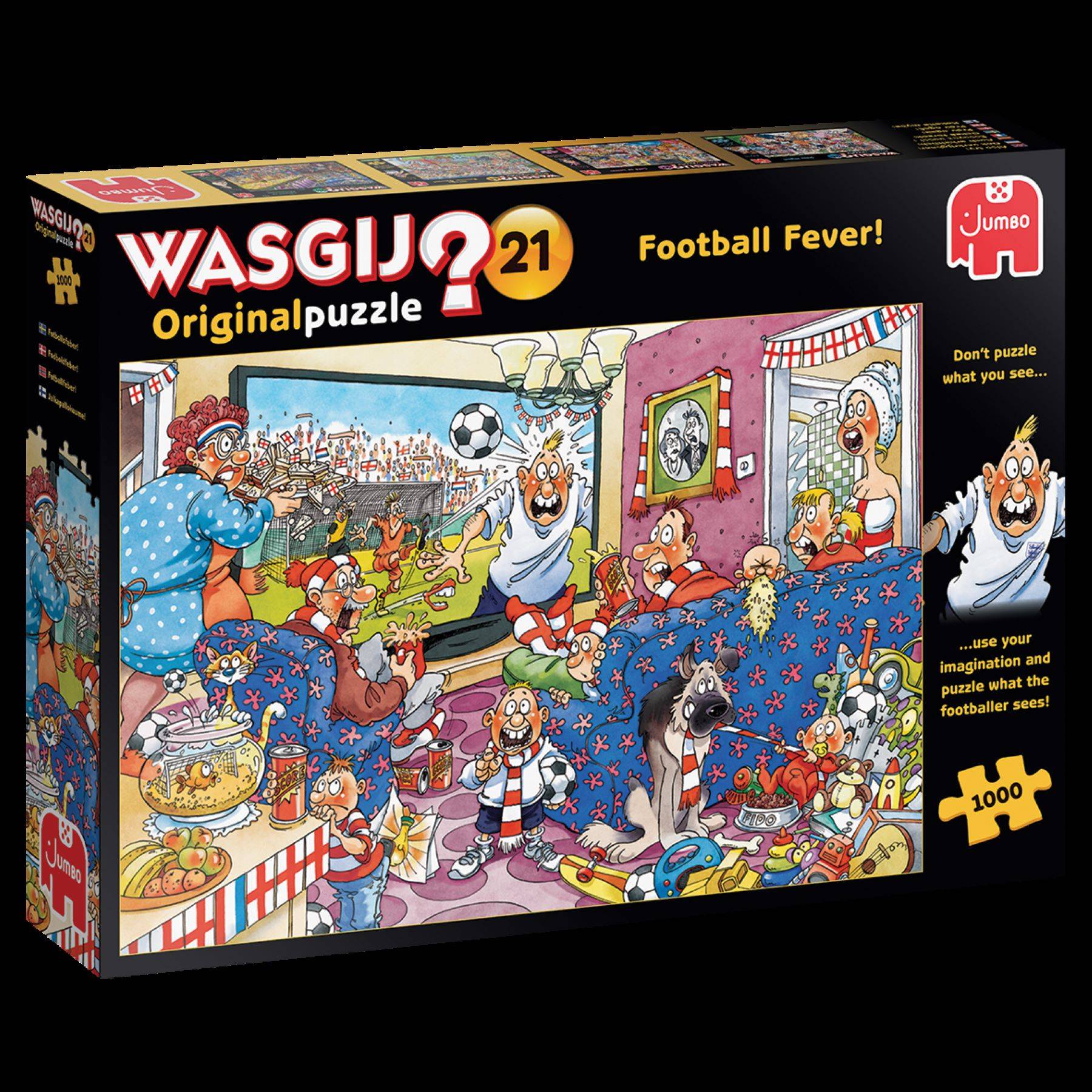 Wasgij Original 21 Football Fever! 1000 Teile Puzzle