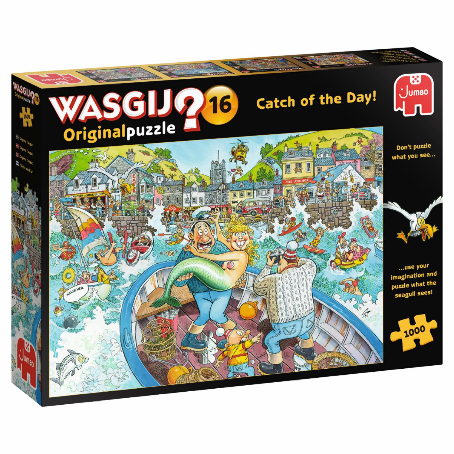 Wasgij Original 16 Fang des Tages! 1000 Teile Puzzle