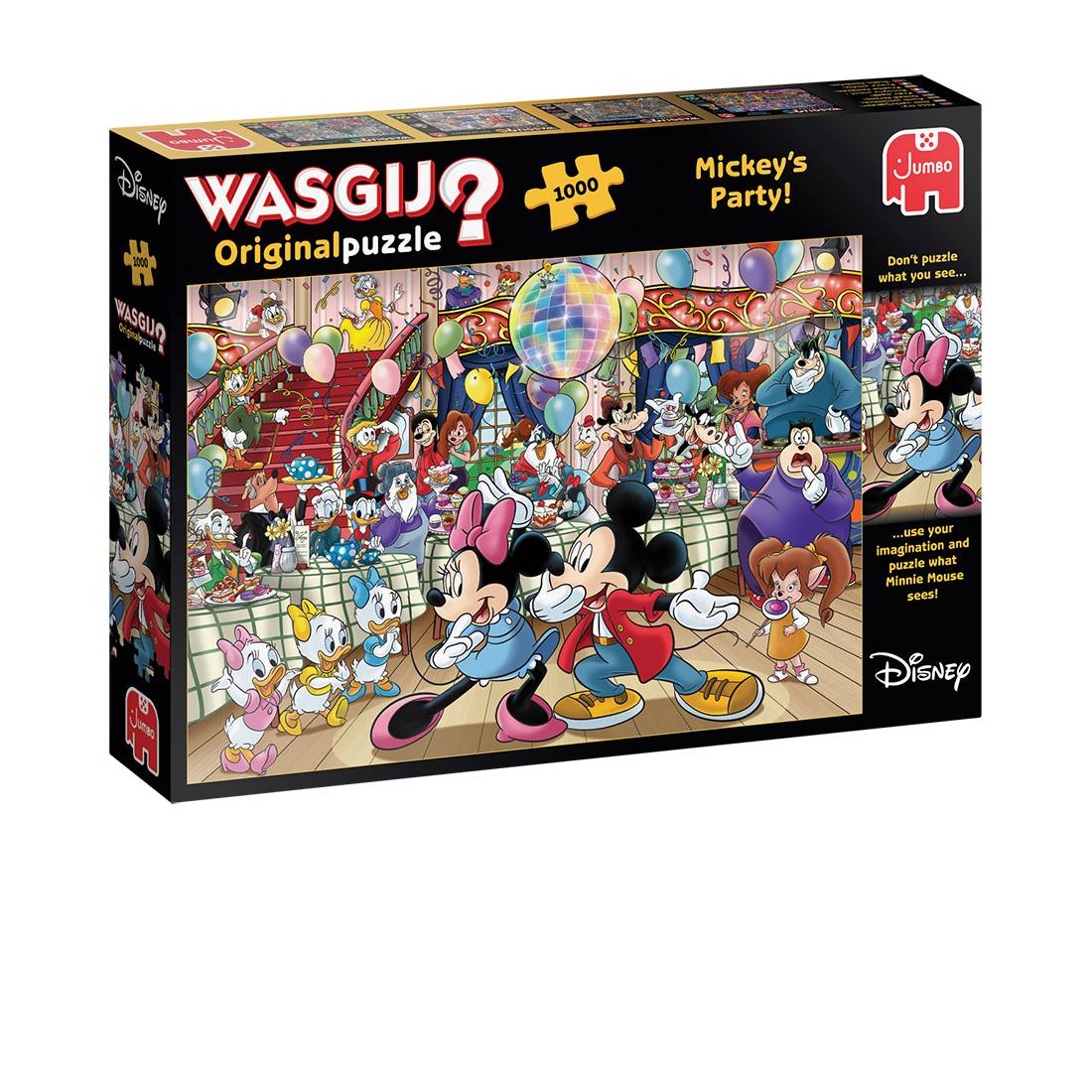 Jumbo Spiele 1110100124 Wasgij Original Disneys Mickeys Party 1000 Teile Puzzle
