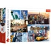 4000 Teile Puzzle New York Bunte Collage der berühmtesten Sehenswürdigkeiten 4000 Teile Puzzle New York Bunte Collage der berühmtesten Sehenswürdigkeiten