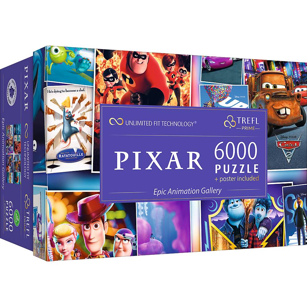 Disney / Pixar Animationsgalerie 6000 Teile Puzzle