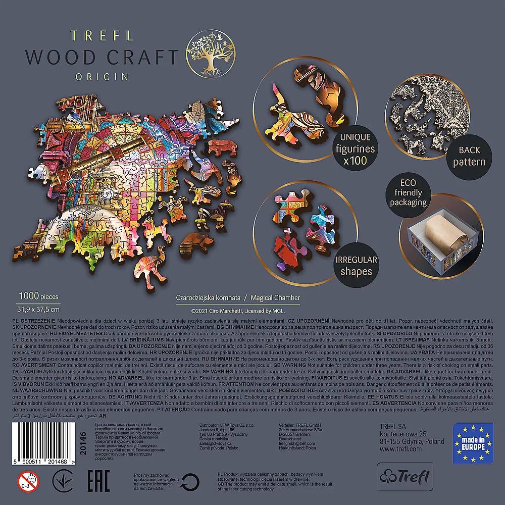 Trefl 20146 Magische Kammer 1000 Teile Holzpuzzle