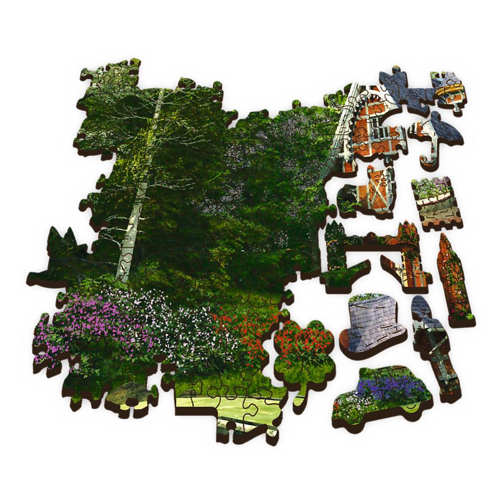 Trefl 20145 Wood Craft Dominic Davison Viktorianisches Haus 1000 Teile Holzpuzzle