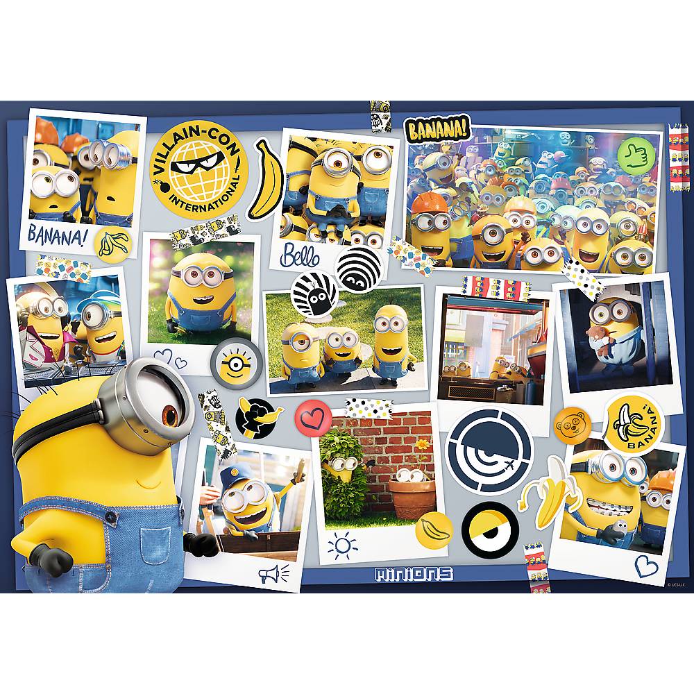 Trefl 37390 Minions verrückte Fotosammlung 500 Teile Puzzle