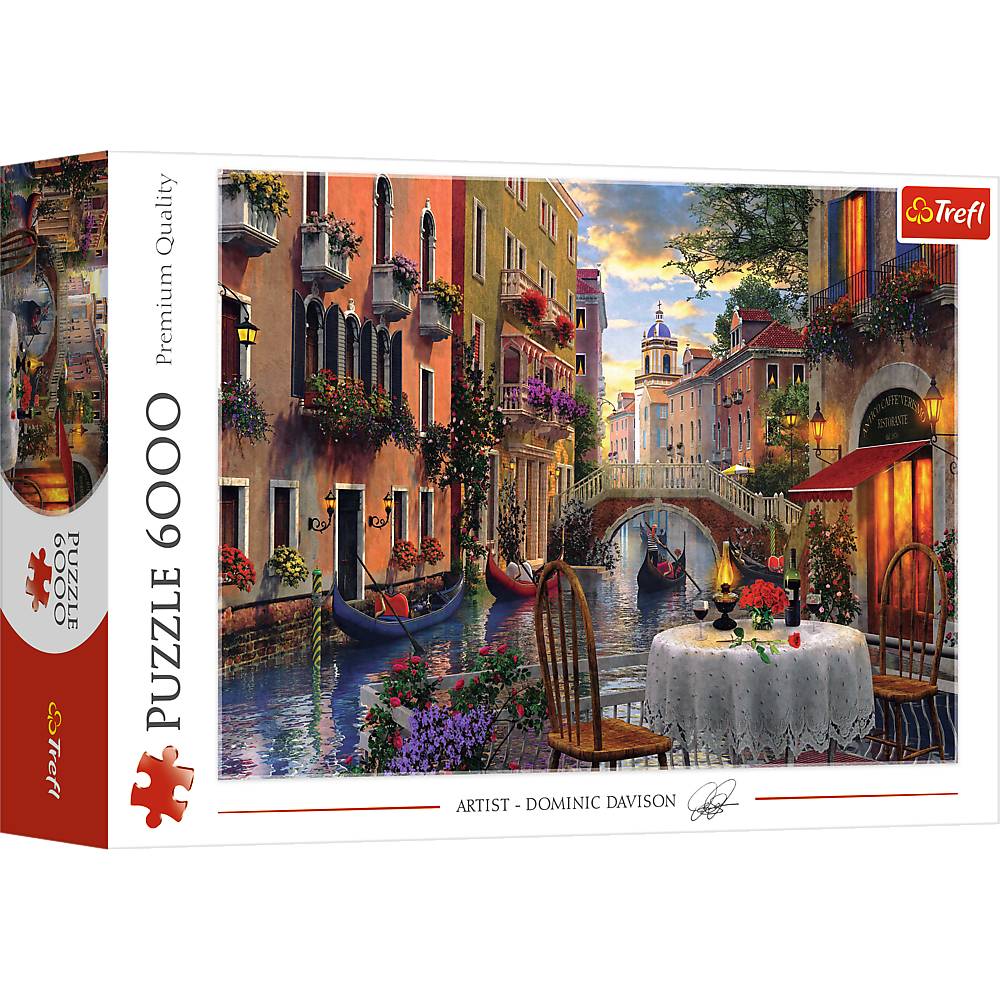 Romantisches Abendessen 6000 Teile Puzzle
