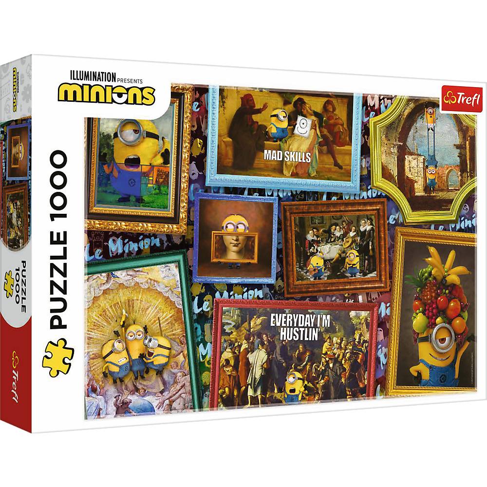 Trefl, Minions Galerie, 1000 Teile Puzzle