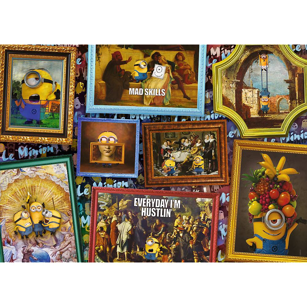 Trefl, Minions Galerie, 1000 Teile Puzzle