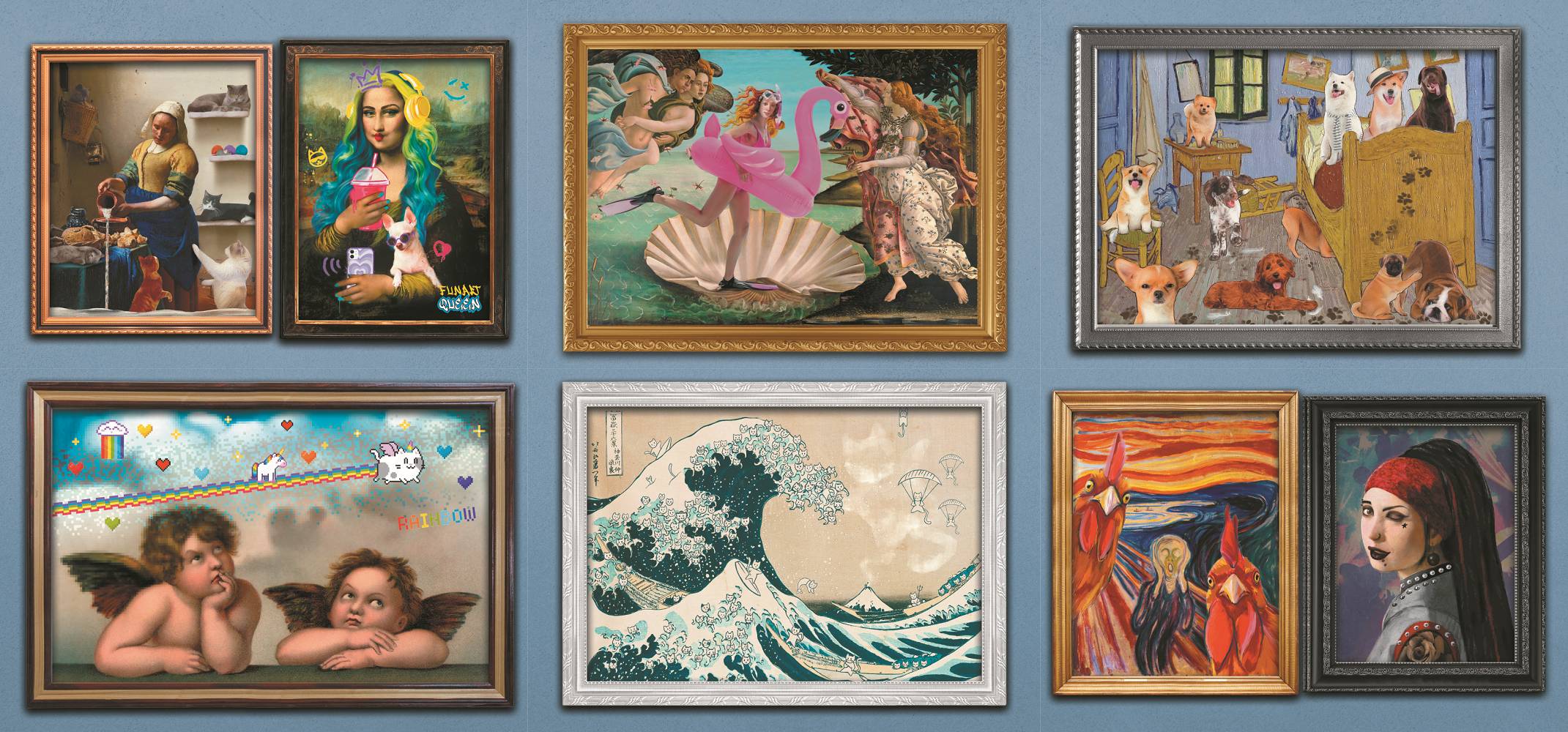 Trefl 81021 Classic Art Collection 9000 Teile Puzzle