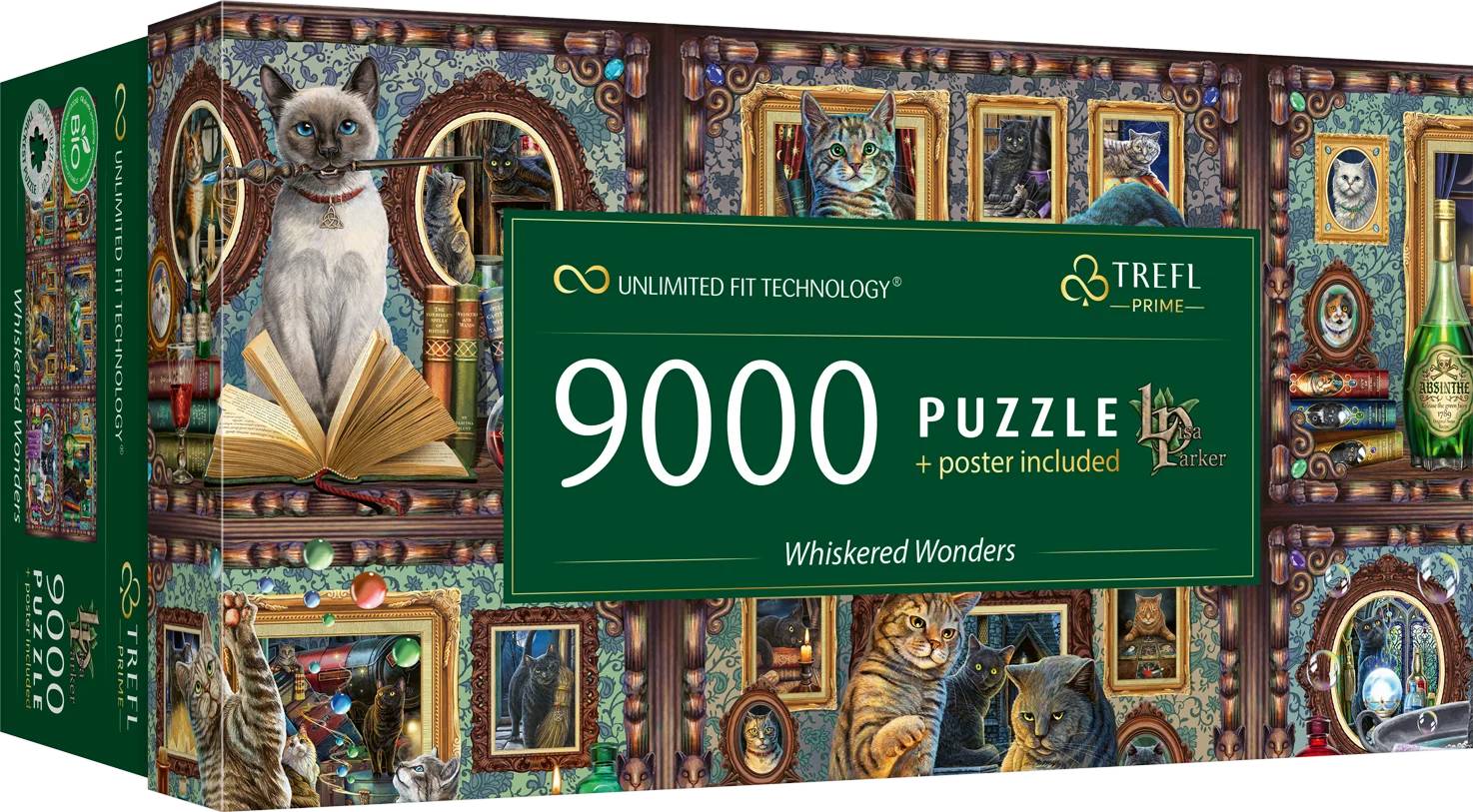 Trefl 81035 Lisa Parker Schnurrbart Wunder Katzen 9000 Teile Puzzle