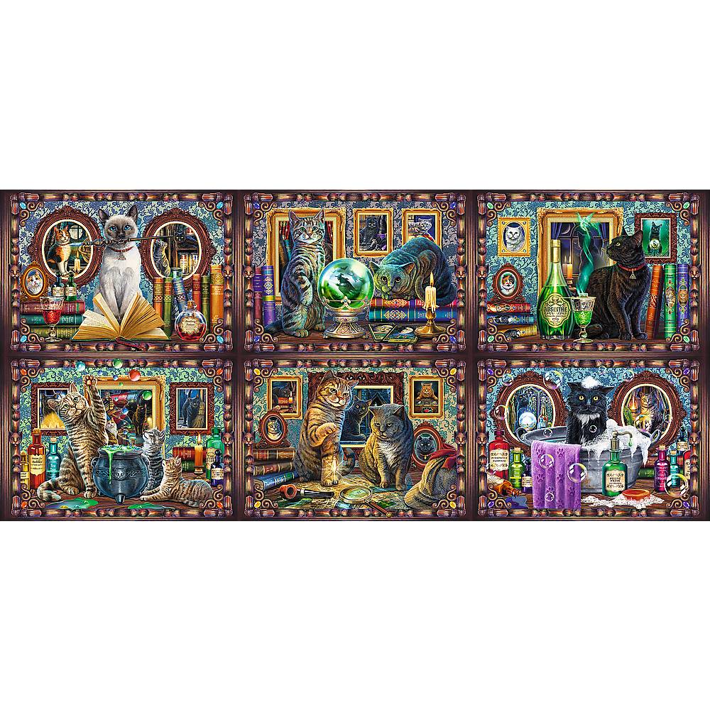 Lisa Parker Schnurrbart Wunder Katzen 9000 Teile Puzzle