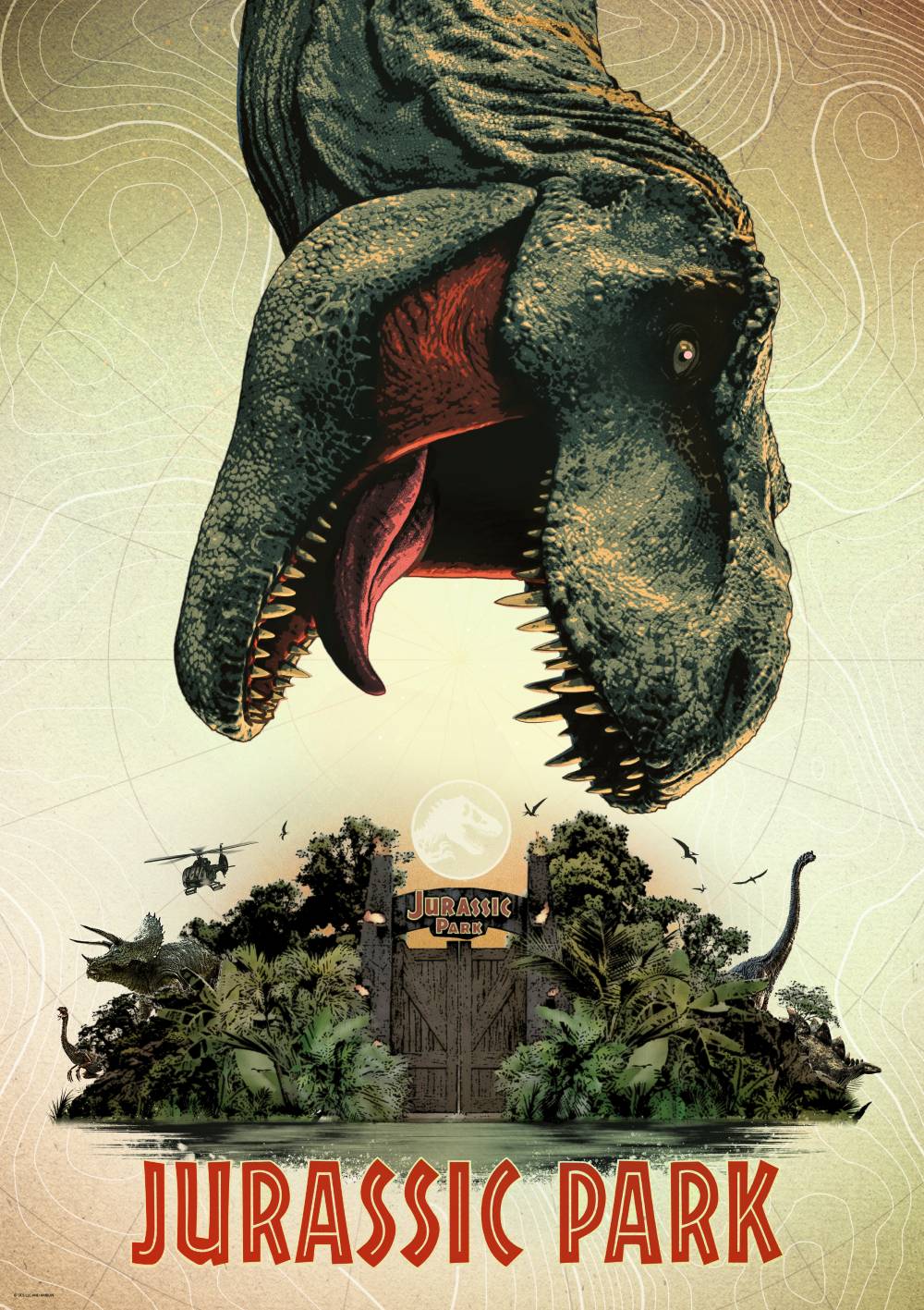 Puzzles - 1000 Premium Plus - Jurassic Park