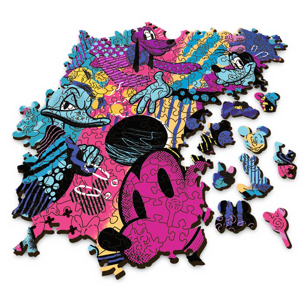 Disney Mickey Mouse 500+5 Sonderform Holz Puzzle