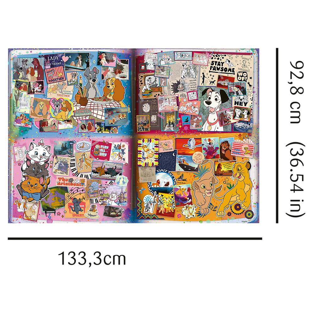 The Great Book of Disney 6000 Teile Puzzle