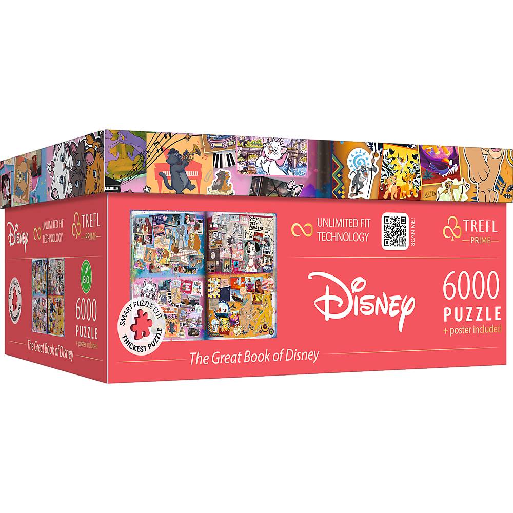 The Great Book of Disney 6000 Teile Puzzle