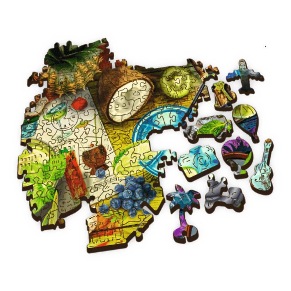 Trefl 20154 Bunte Cocktails 500+1 Holzpuzzle