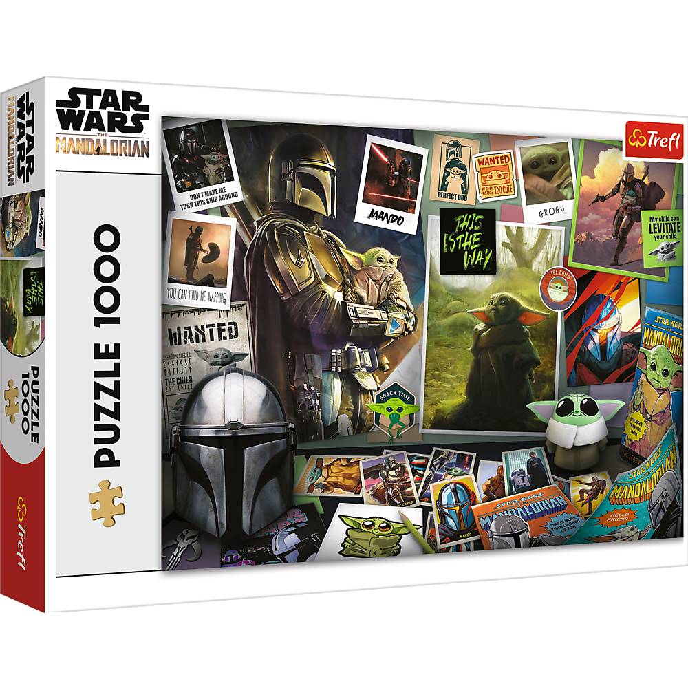 Trefl, Disney Star Wars The Mandalorian Grogu, 1000 Teile Puzzle