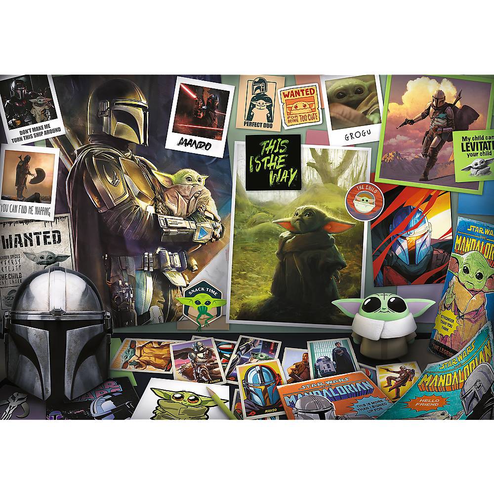 Trefl, Disney Star Wars The Mandalorian Grogu, 1000 Teile Puzzle