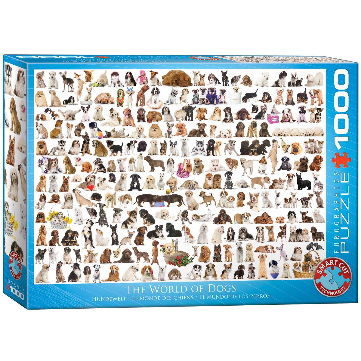 Eurographics 6000-0581 Hundewelt 1000 Teile Puzzle