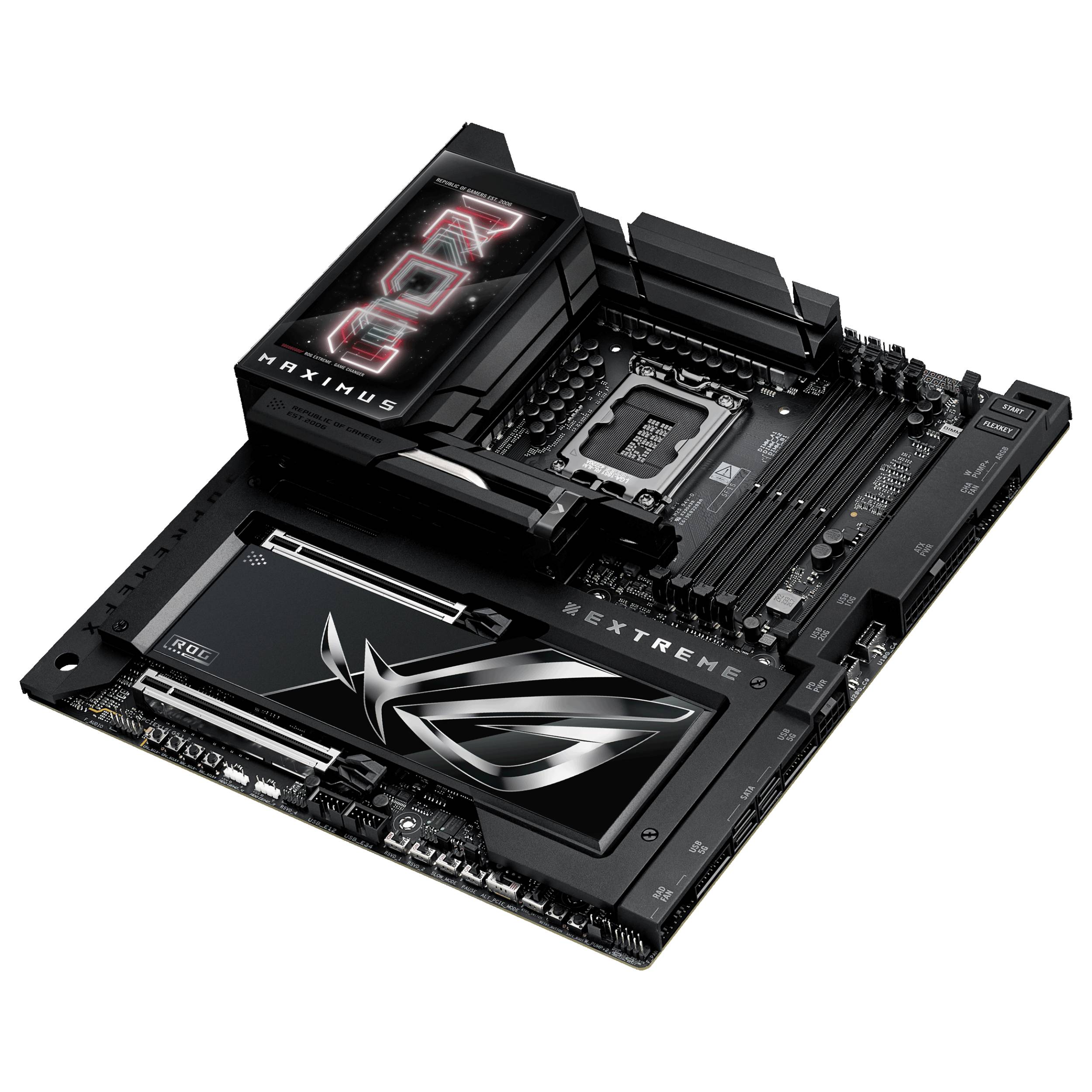 ASUS ROG MAXIMUS Z890 EXTREME - Motherboard - ATX - LGA1851-Sockel - Z890 Chipsatz - USB4, USB 3.2 Gen 1, USB-C 3.2 Gen2, USB 3.2 Gen 2 - Wi-Fi