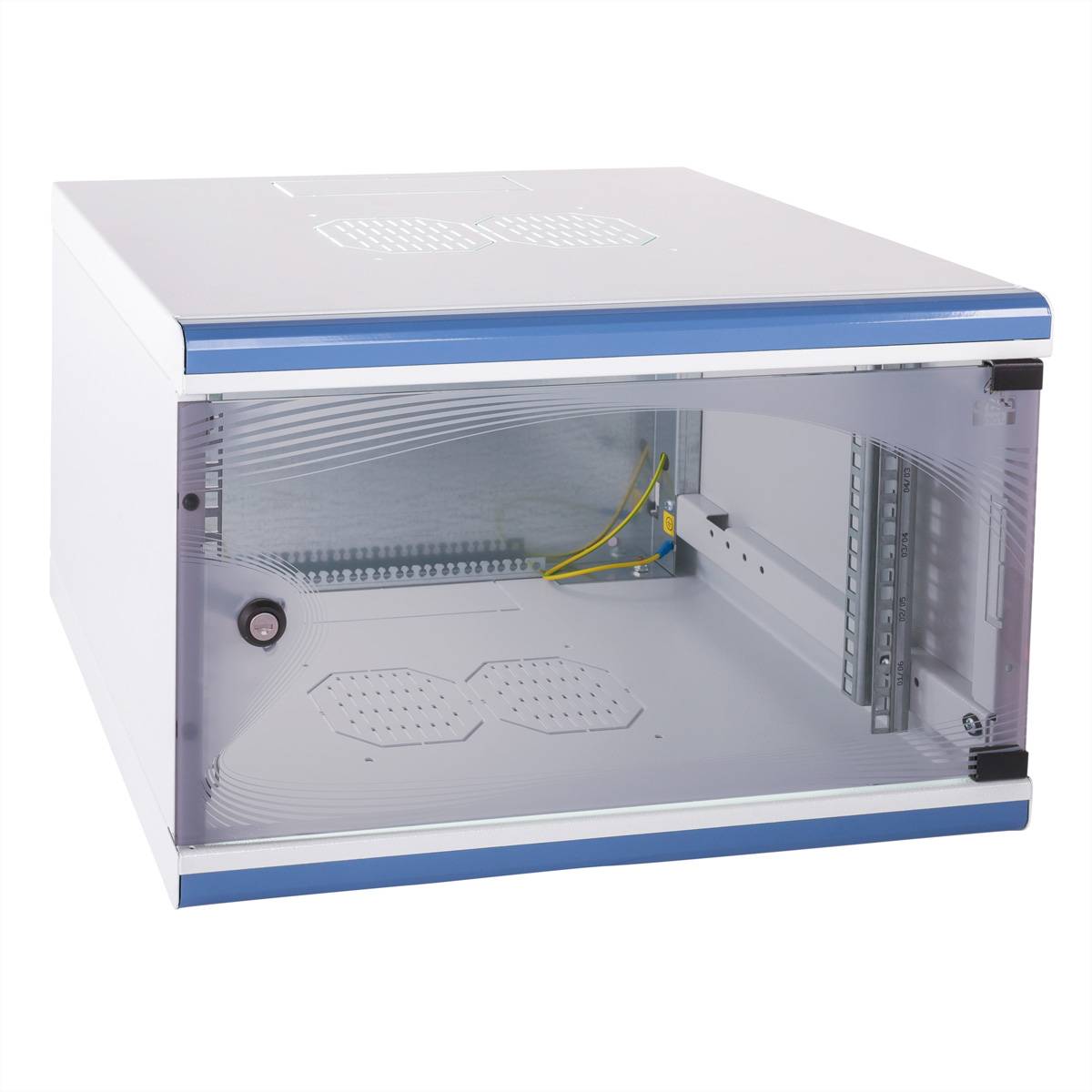 optiRACK 19“-Wandgehäuse 9 HE, 480 x 550 x 450 mm