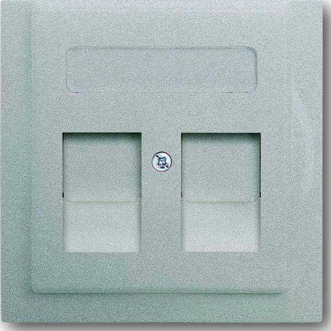 Busch-Jaeger Zentralscheibe alu/si 1800-783