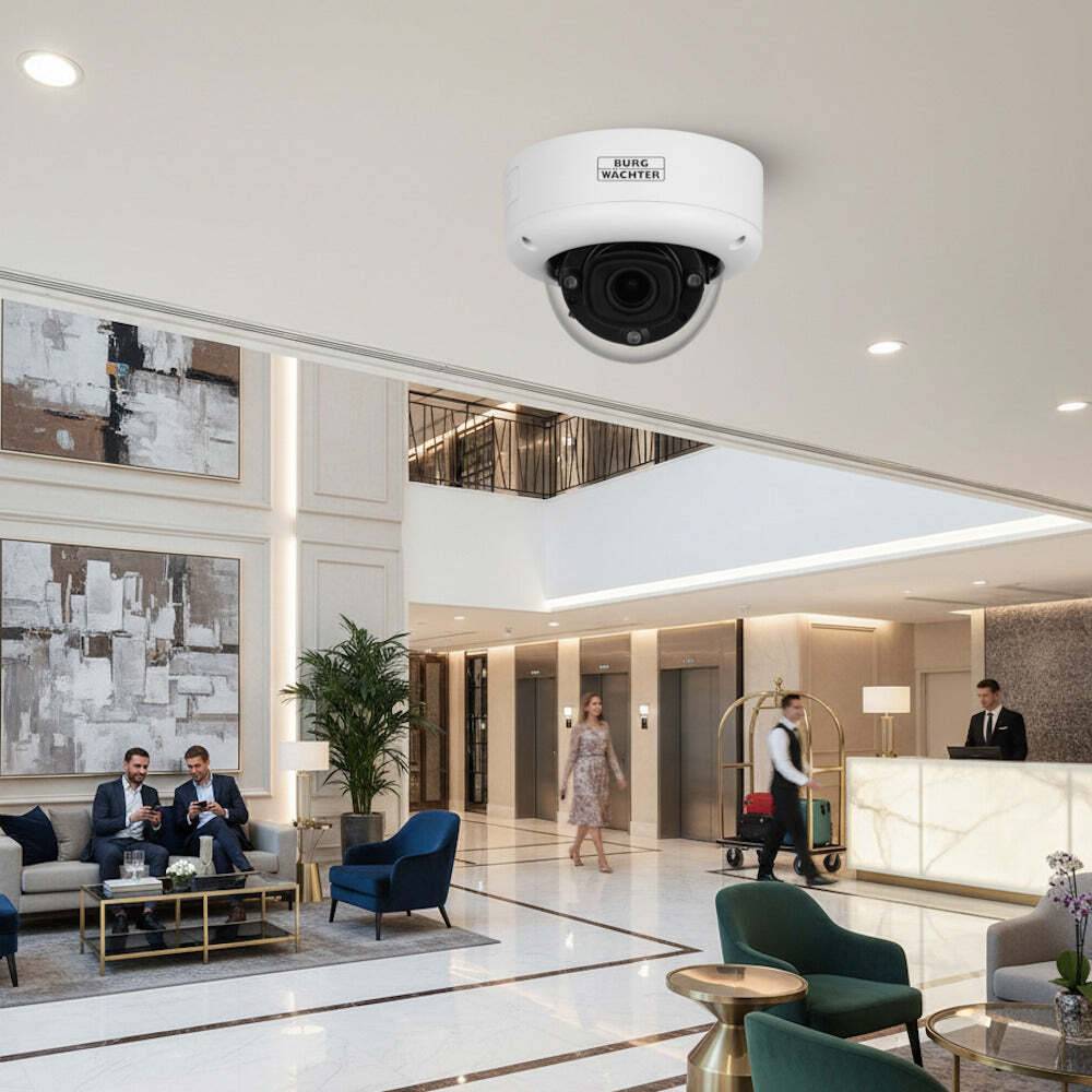 BWNC-1242DBIAe-GC BURG GARD, Die Kameras der BWNC-1242DxIAe-GC Serie sind hochleistungsfähige AI Netzwerk Kameras der n