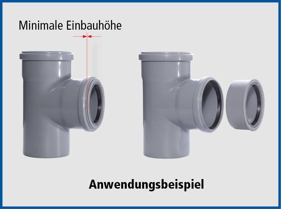 Airfit Superkurz-Reduzierstück DN110/50
