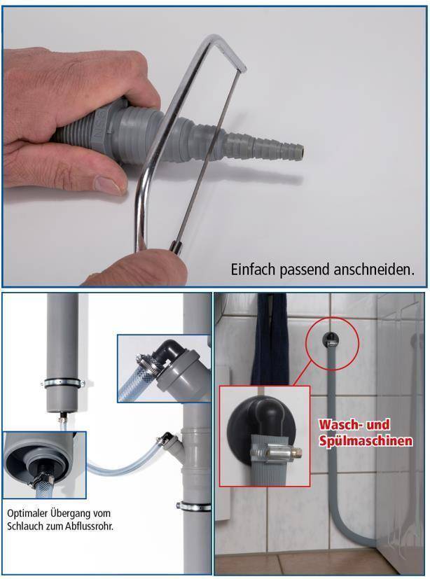 Airfit Schlauchwinkel DN40, zweifach abgestuft