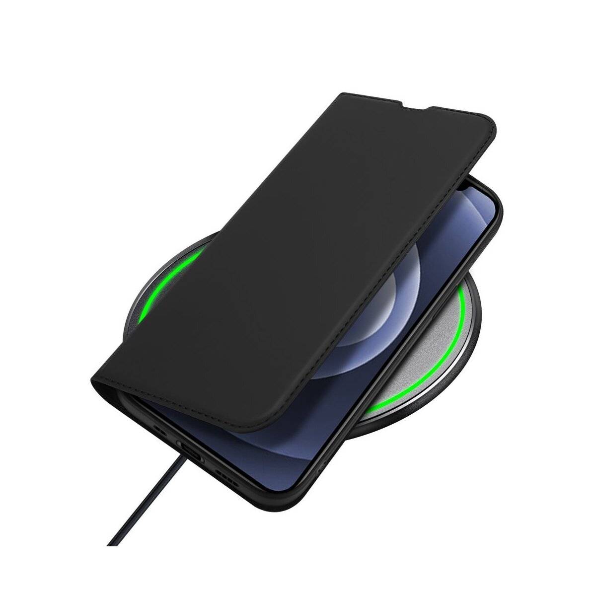 Dux Ducis Skin Pro Hülle kompatibel mit iPhone 16 Pro Schwarz