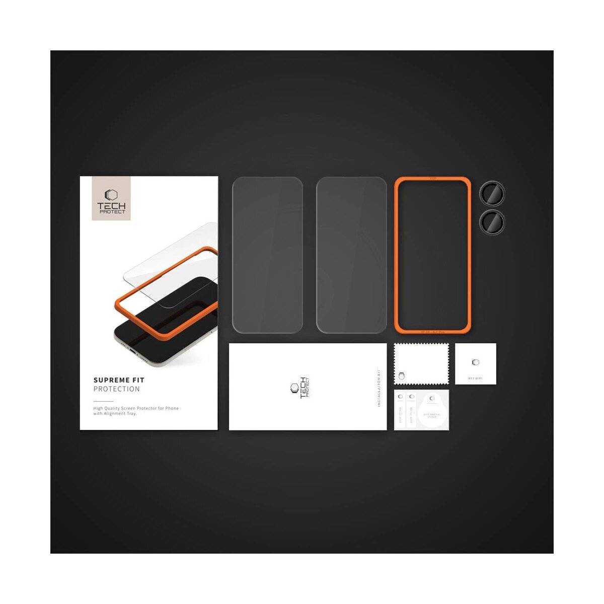 3er Set Schutzglas Kameraglas transparent kompatibel mit iPhone 16 Plus
