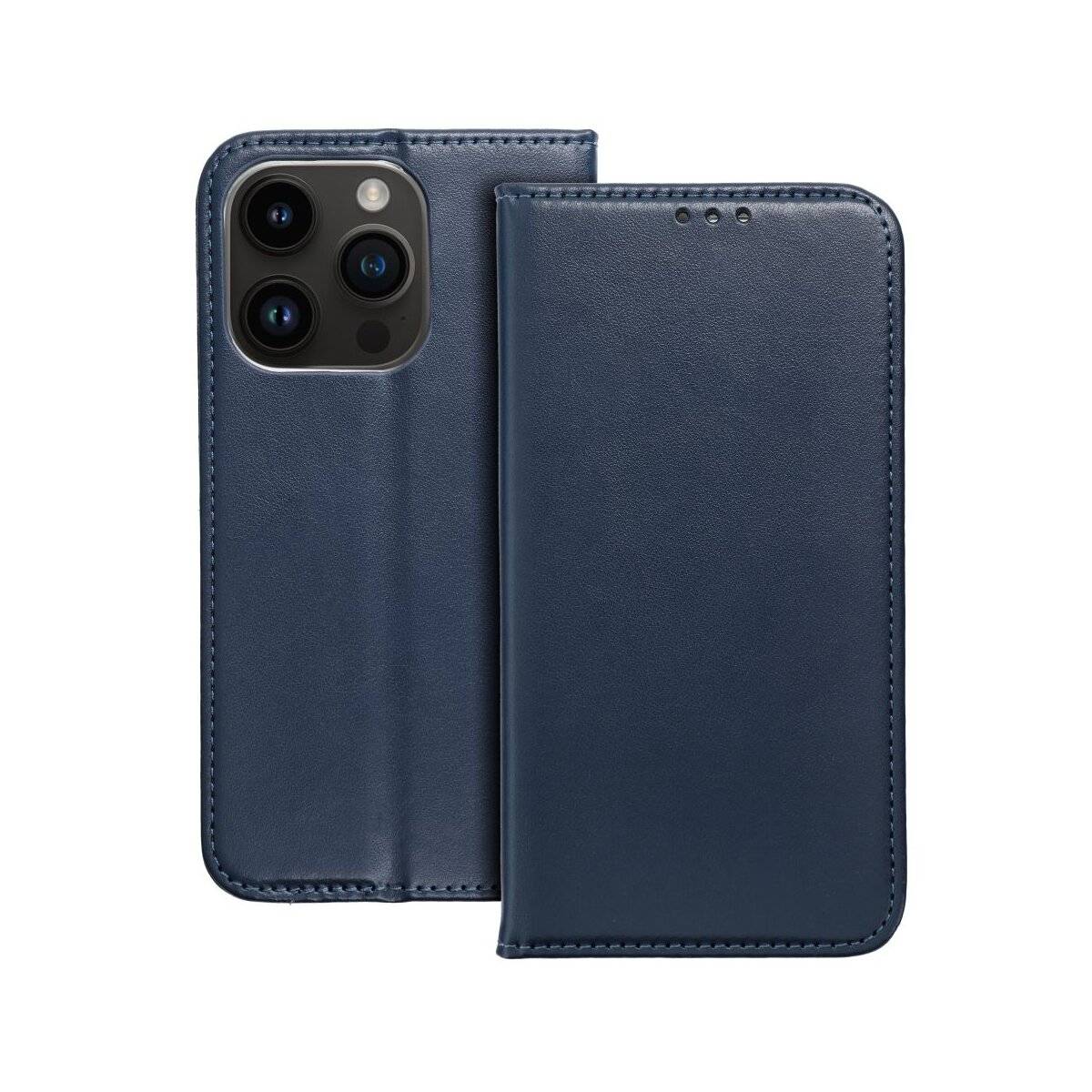 Smart Magneto Hülle Magnet kompatibel mit Samsung Galaxy S24 FE Blau