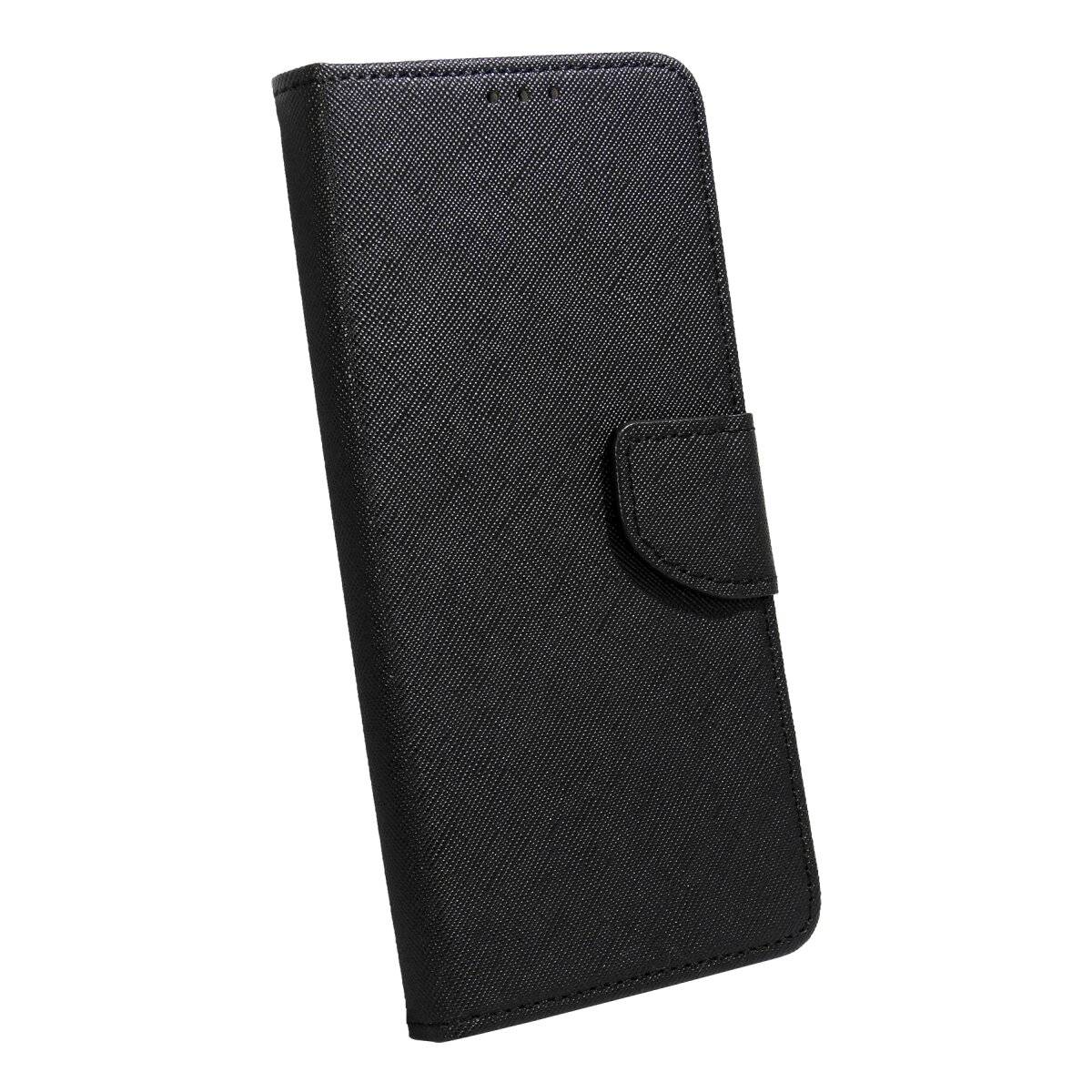 Buch Tasche "Fancy" kompatibel mit SAMSUNG GALAXY S24 FE Schwarz