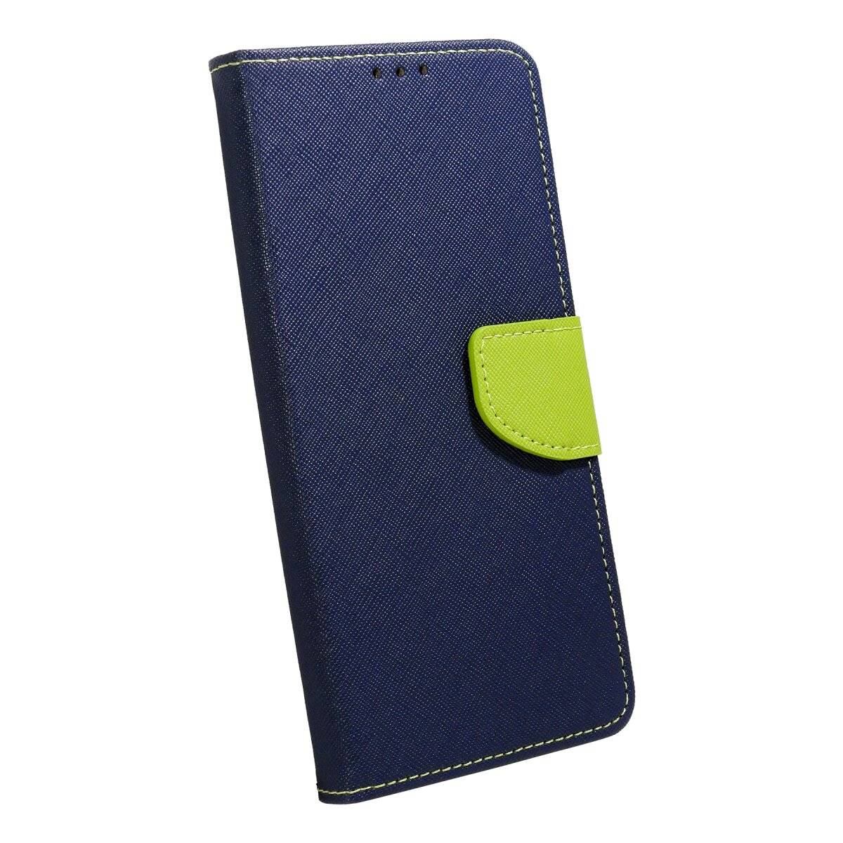 Buch Tasche "Fancy" kompatibel mit SAMSUNG GALAXY S24 FE Blau-Grün