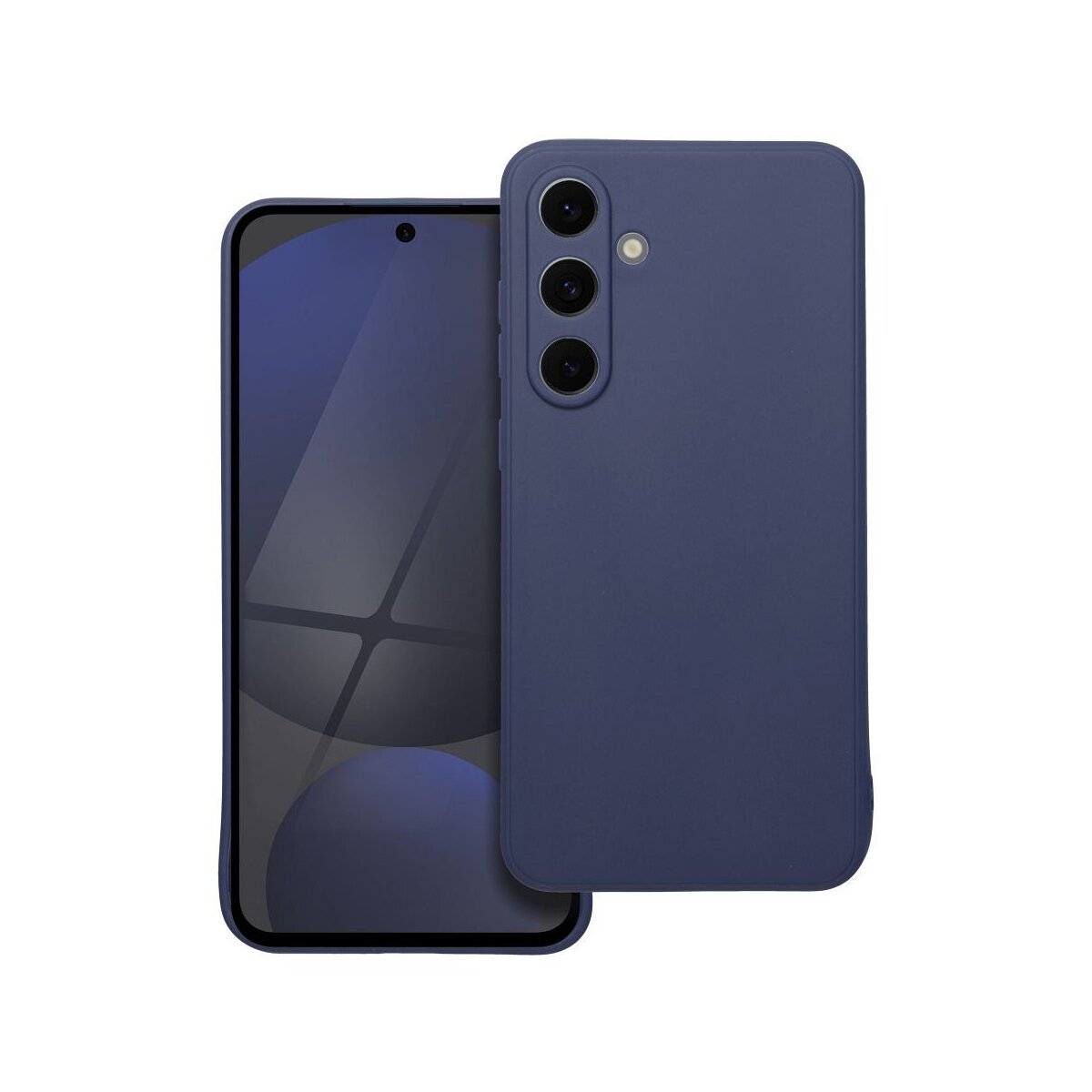Matt-Hülle Schutzhülle kompatibel mit Samsung Galaxy S24 FE Blau