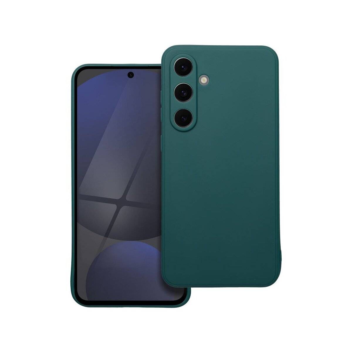Matt-Hülle Schutzhülle kompatibel mit Samsung Galaxy S24 FE Grün