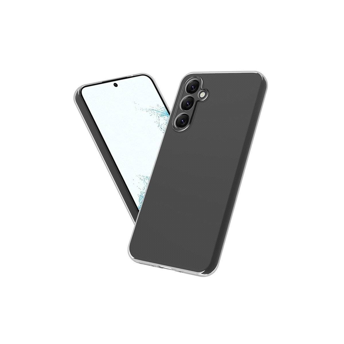 Ultra Clear 0,5 mm Hülle kompatibel mit Samsung Galaxy S24 FE dünne Hülle transparent