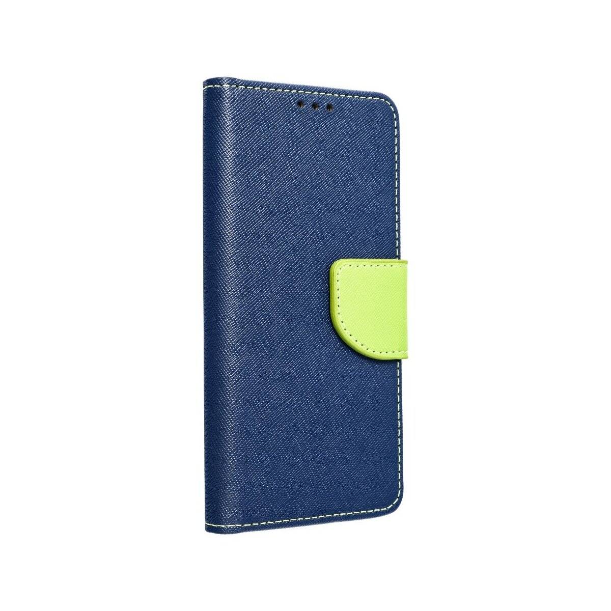 Buch Tasche "Fancy" kompatibel mit Motorola Moto G35 5G Blau-Grün
