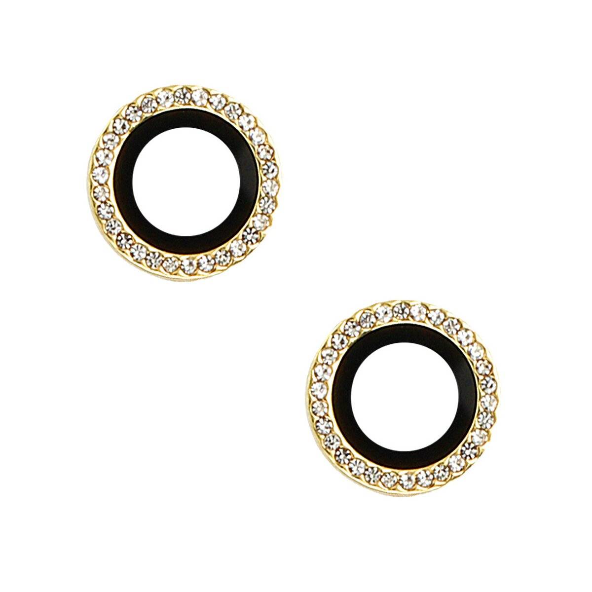 Lens Shield Glas Kameraglas kompatibel mit iPhone 16 Gold Diamond