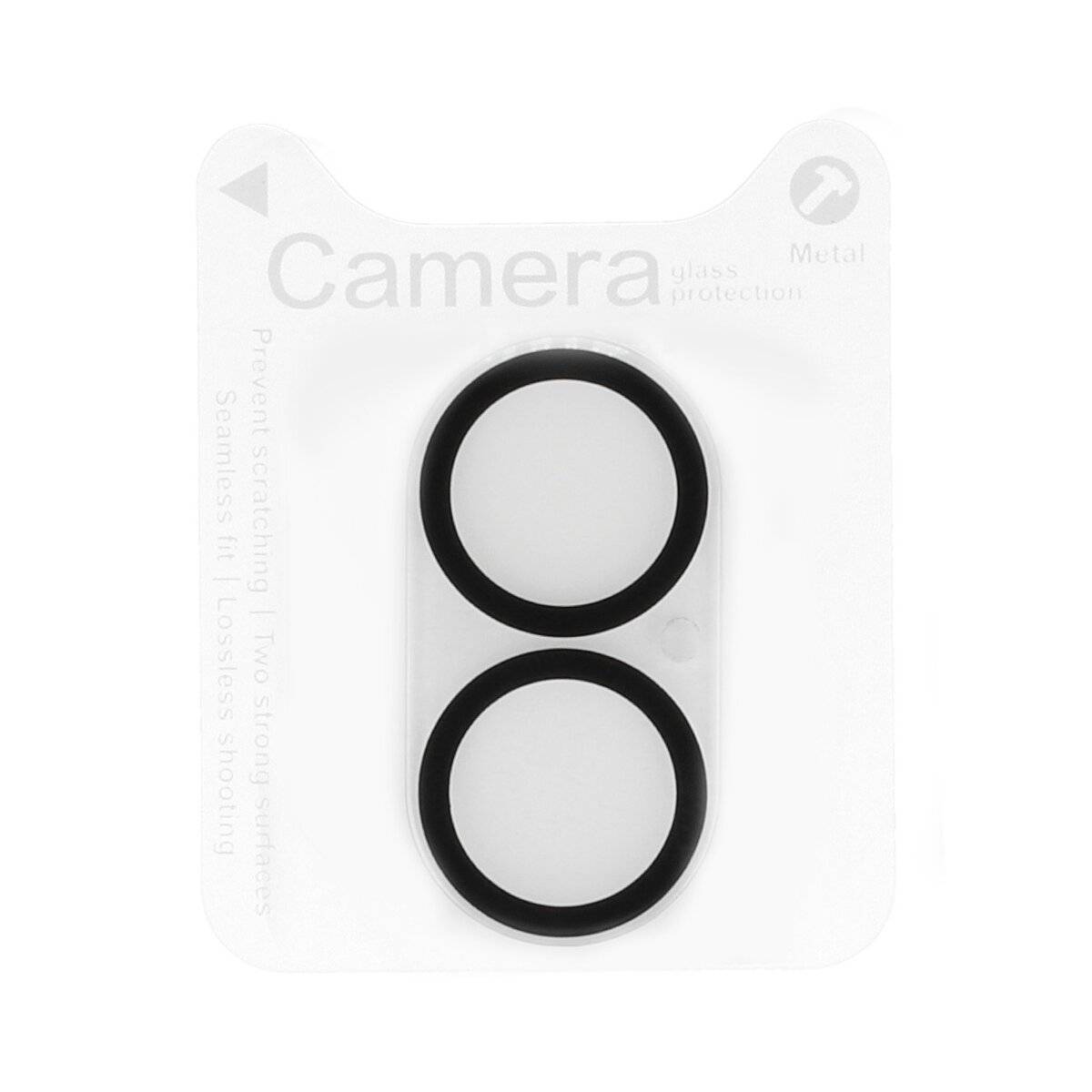 Lens Shield Glas Kameraglas kompatibel mit iPhone 16 Transparent SilkPrint
