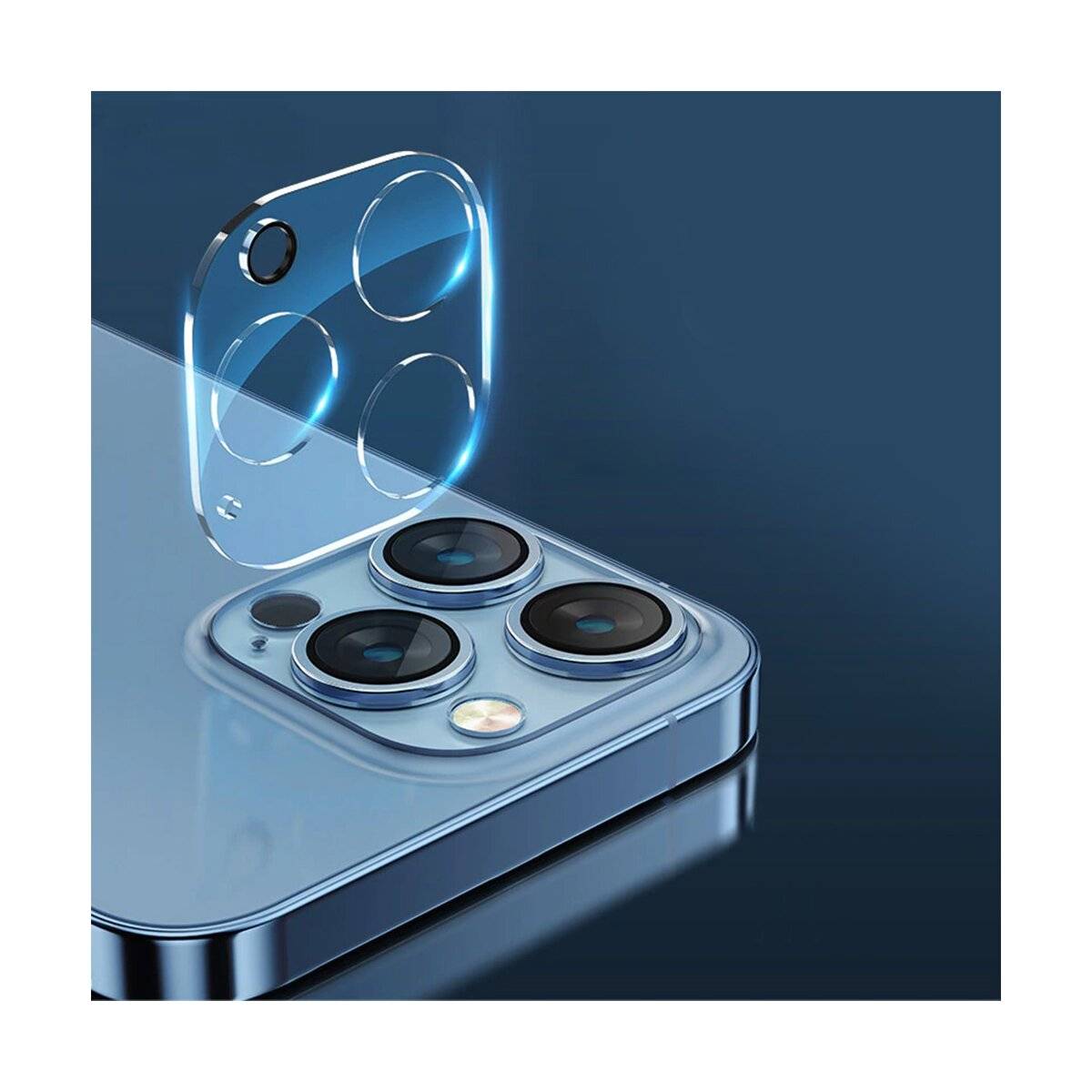 Lens Shield Glas Kameraglas kompatibel mit iPhone 16 Transparent Clear