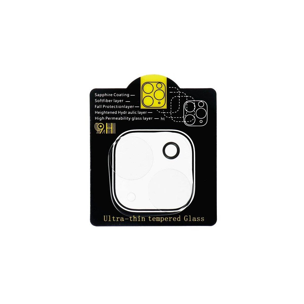5D Full Glue Tempered Glass Kamera Schutz- kompatibel mit iPhone 16