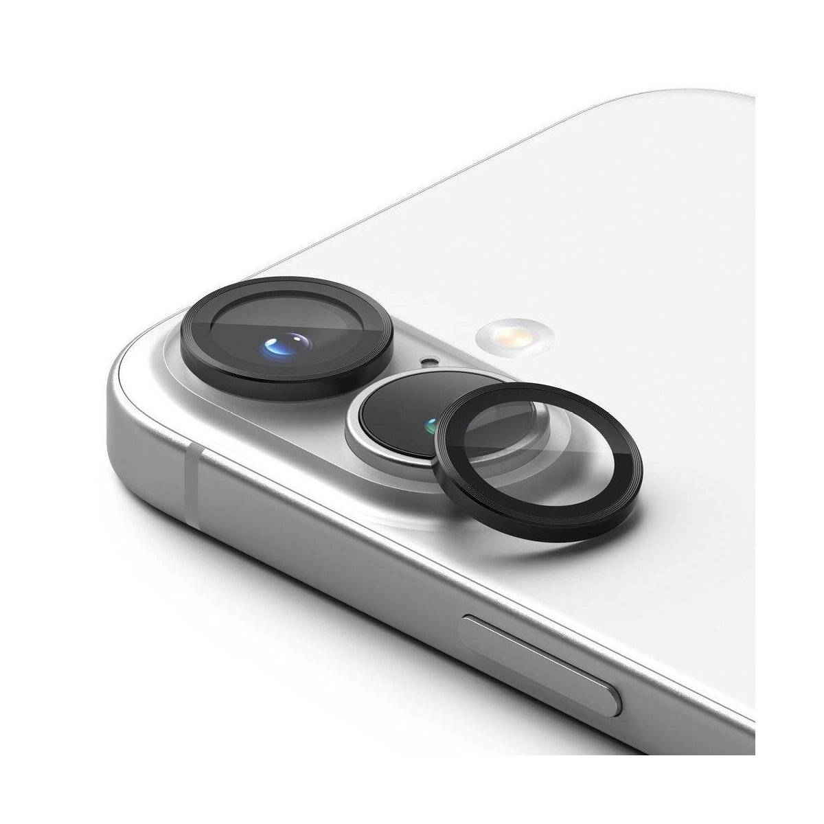 2er Pack Lens Frame Kameraglas Tempered Glass Schutz kompatibel mit iPhone 16
