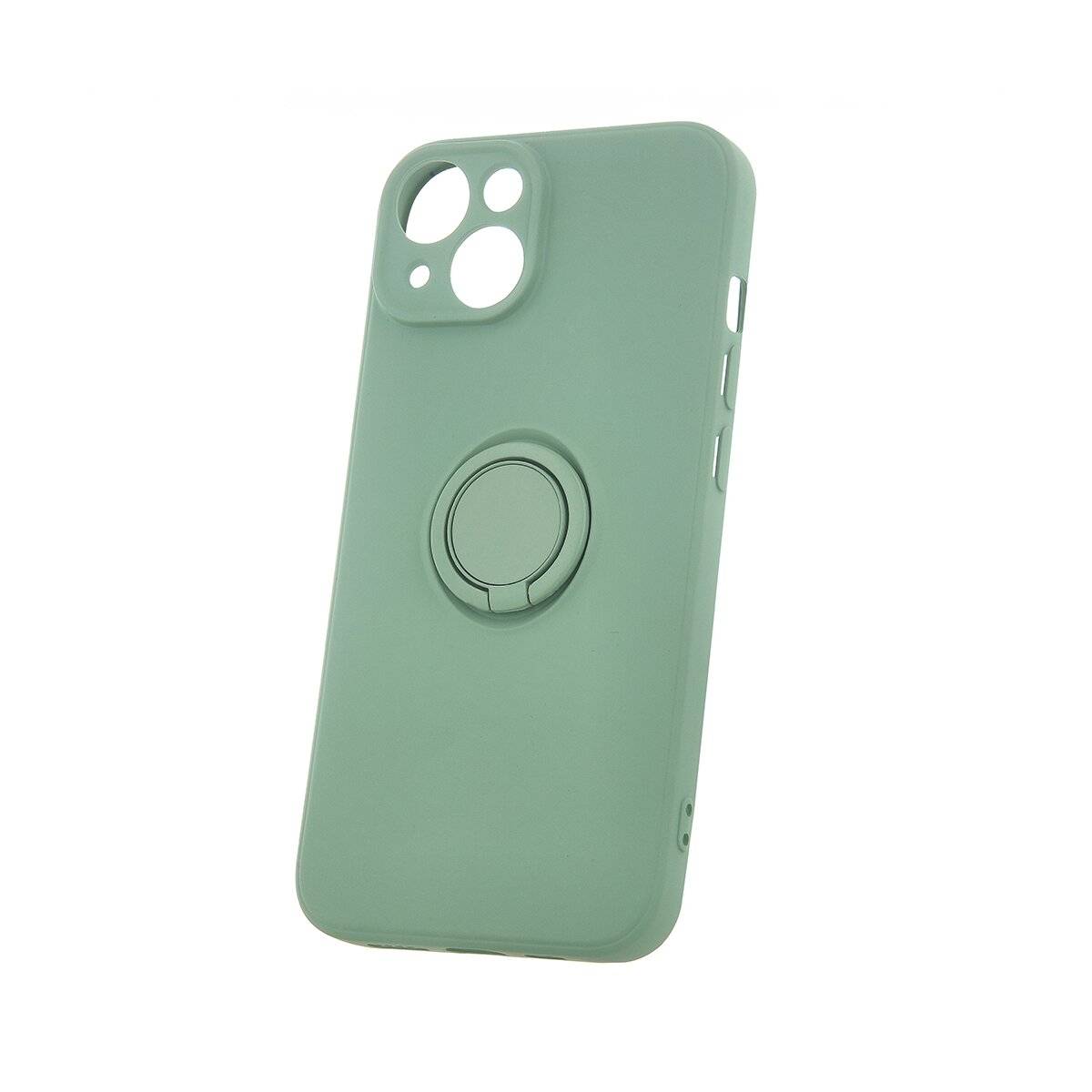 Finger Grip Hülle mit Ring Kameraschutz kompatibel mit iPhone 16 Grün